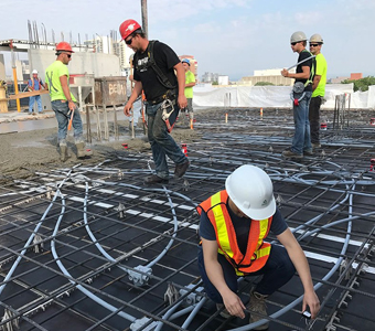Temparatures Control Concrete